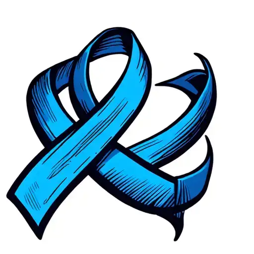 Colon Cancer Ribbon