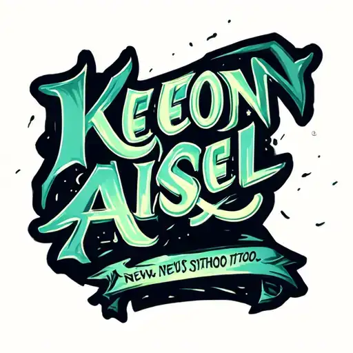 Text Saying Keeon Aisel