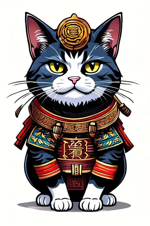 Samurai Cat
