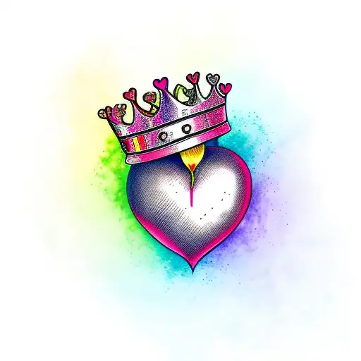 Heart With A Crown