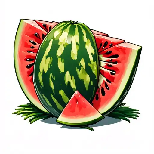 Watermelon Sliced