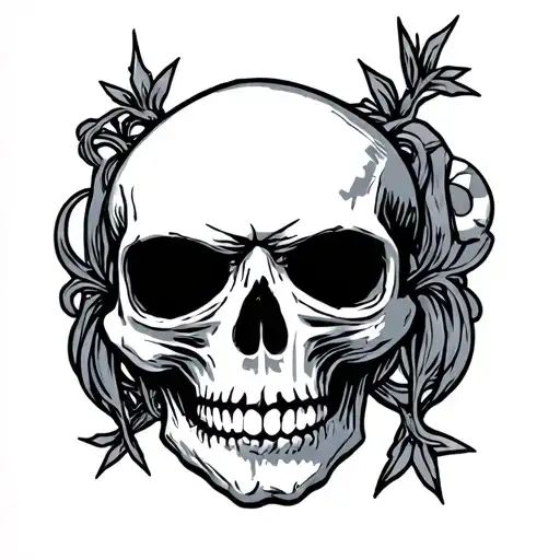 See No Evil Skull