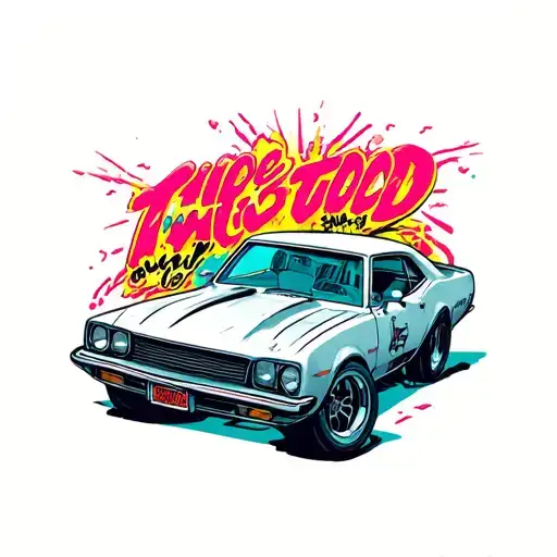 Juice Wrld Car Drifting