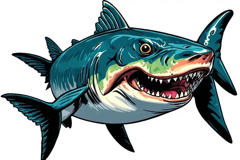 Piranha Looking Real With A Smile And Npd Survivor Scales