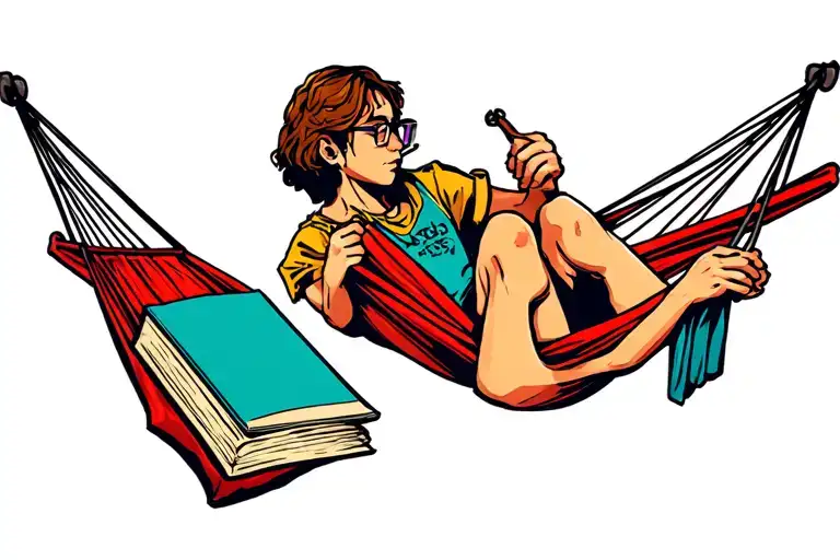Hammock And Book