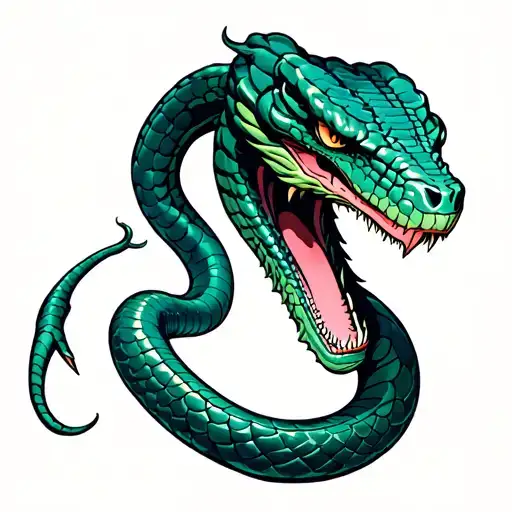 Cobra Emerging Representing Imagination