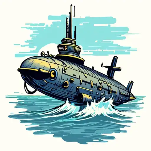 Submarine Emerging