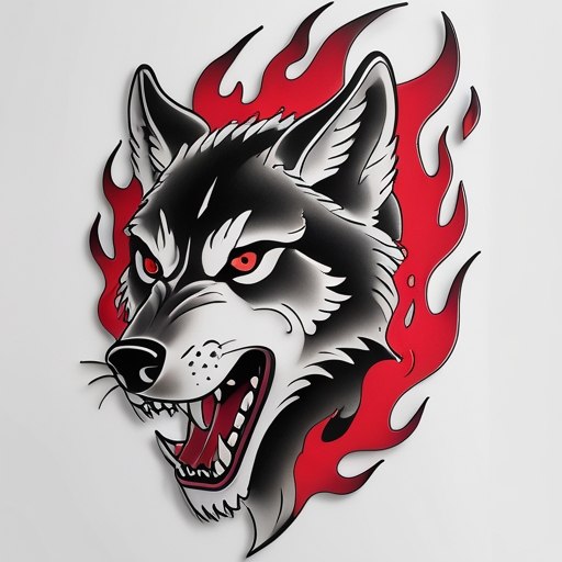 Crimson Flame of the Wolf