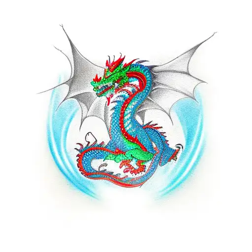 Dragon On Foot