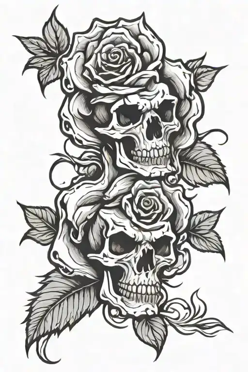 Rose Of Skulls