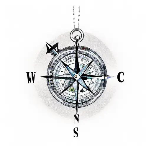 Compass Camera Heart