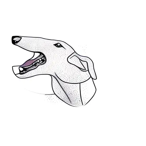 A German Shepherd Dog