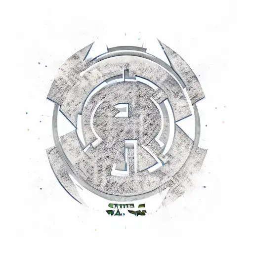 Letter C Combined With A Star Wars Logo