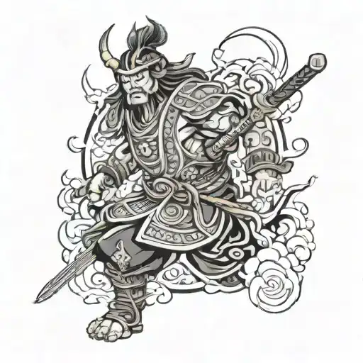 Japanese Warrior Arms