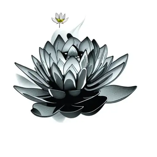 A Lotus Flower