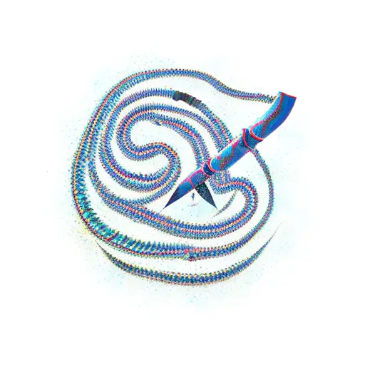 Centipede With Sword