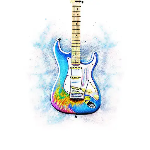 A Stratocaster Guitar