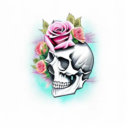 Skull And Roses