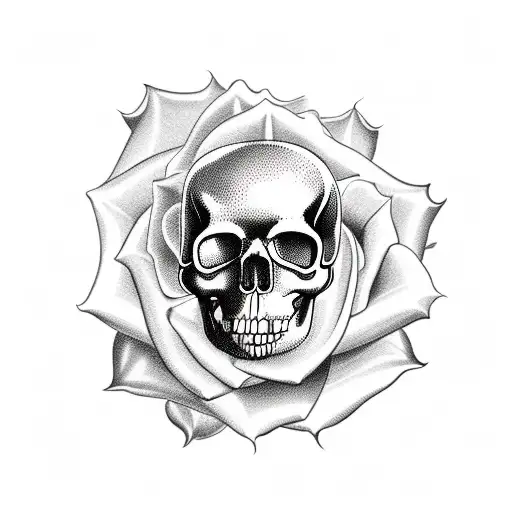 Rose Skull