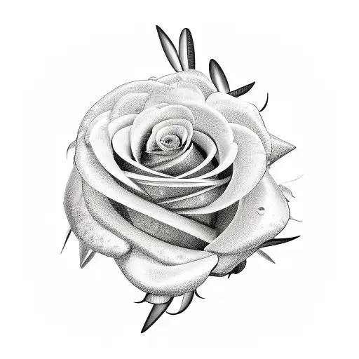 Olive Branch And Yellow Rose