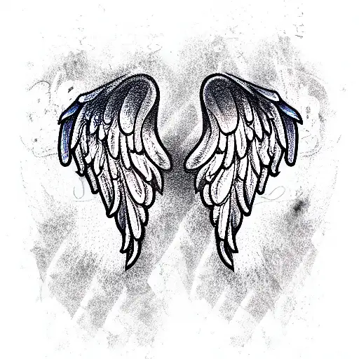 Angel Wings On Back
