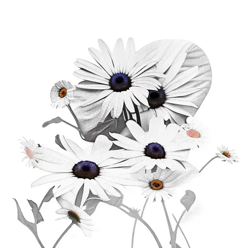 Daisy And Morning Glory