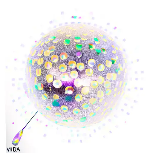 Disco Ball With Orchid Flowers