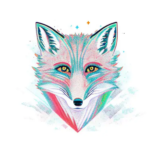 A Full Body Fox Atacking