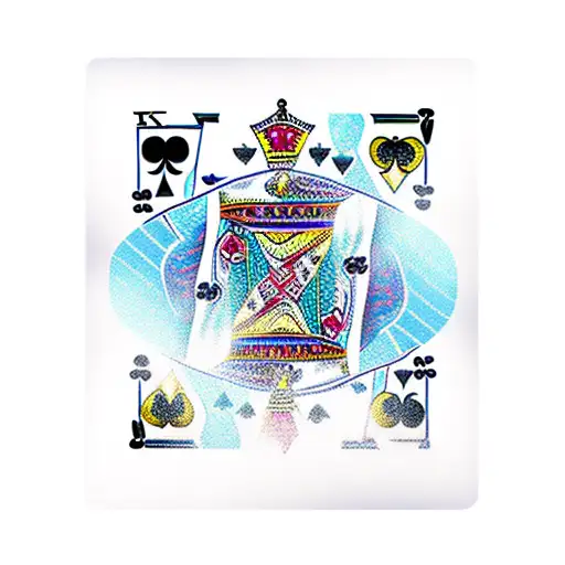 King Of Diamonds Poker Card