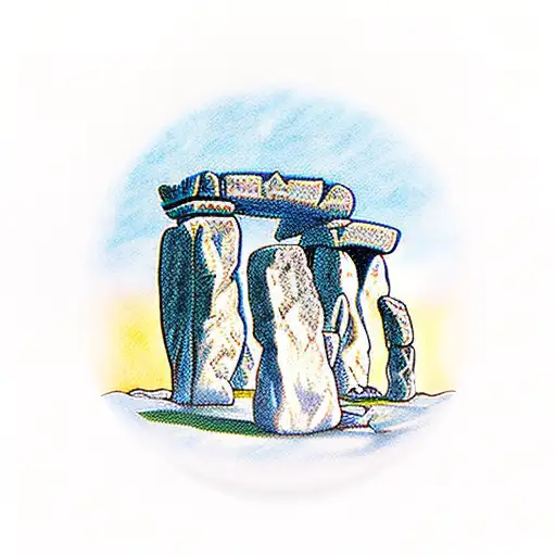 Stonehenge With Crown