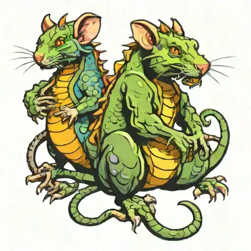 Rat And Dragon