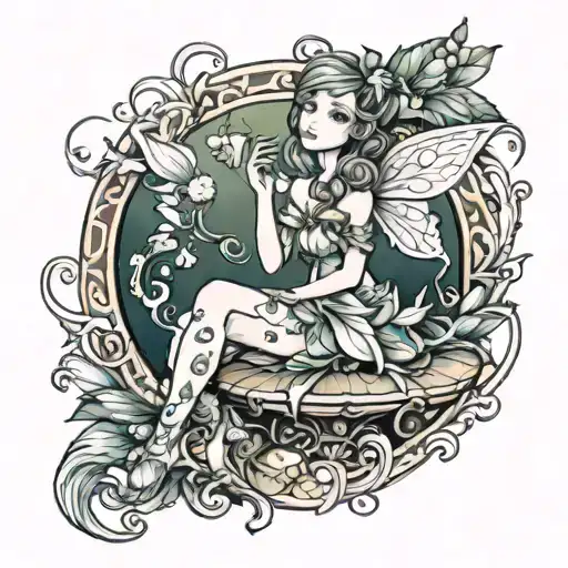 Fairie On Lillie Pad