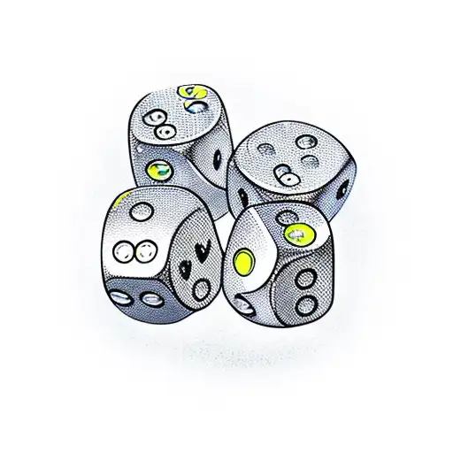 A Chain With Dice