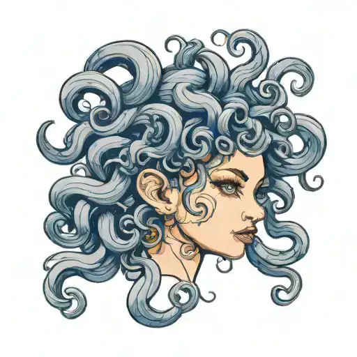 Medusa Child Head