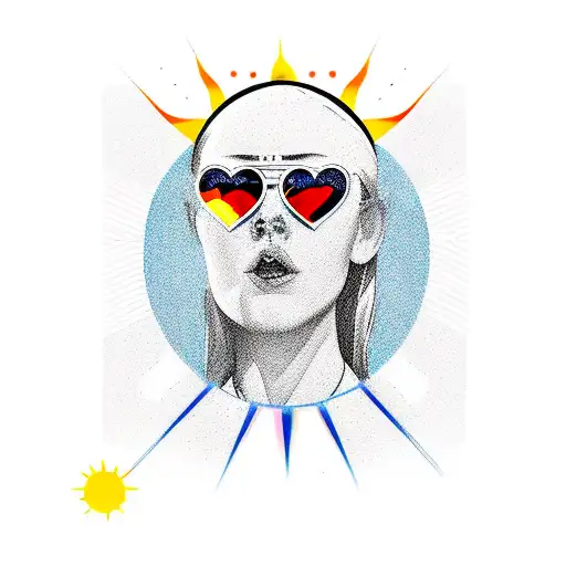 Sun In Heart Sunglasses