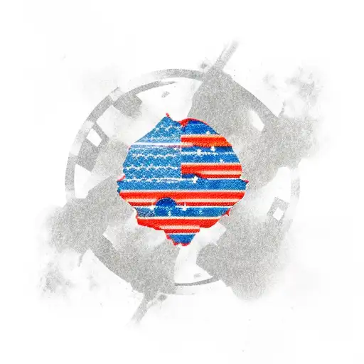 Drones Guns American Flag South Carolina North Carolina Florida Michigan