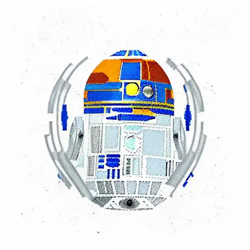 Star Wars Logo Combined With A C