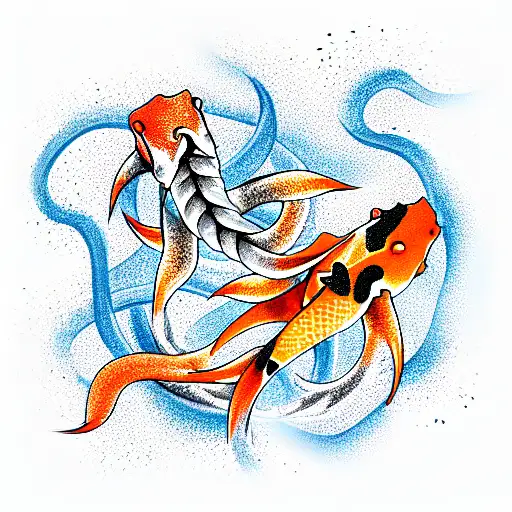 Koi Fish Tentacles