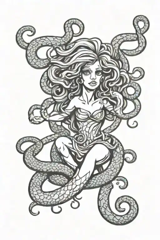 Medusa Full Body