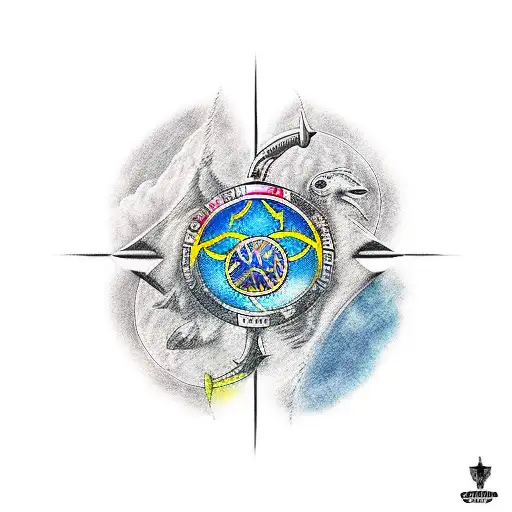 Odin Vegvisir Cuervos