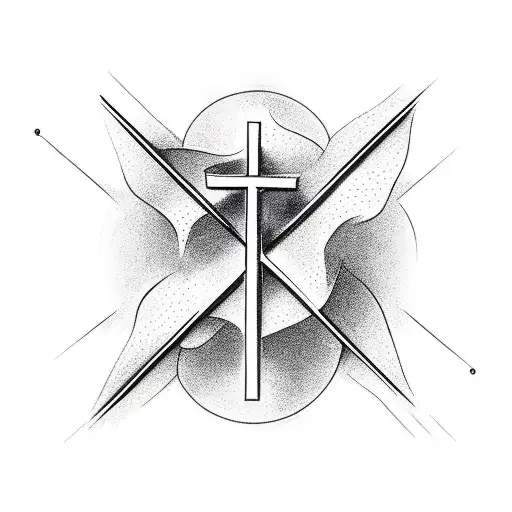 Patience And Faith With Cross