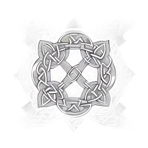 A Tribal Design Inspired By Irish Celtic Heritage
