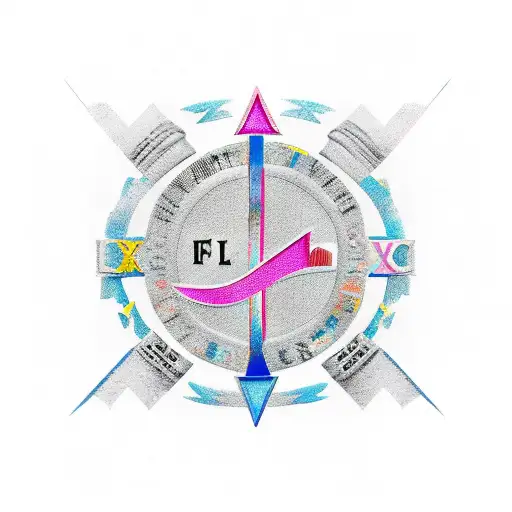 Initials Lcf Roman Numerical Xxi