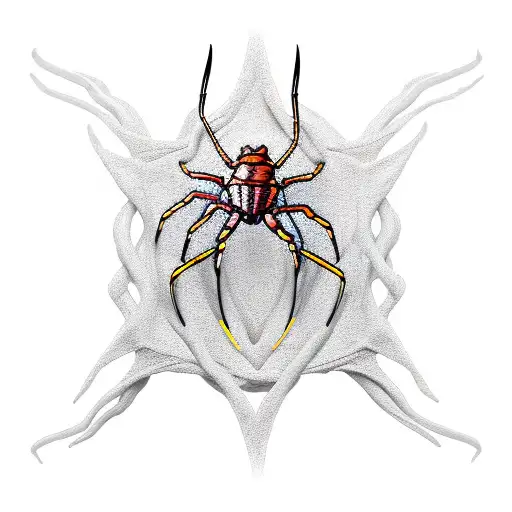 Horns Spider Thorns Web