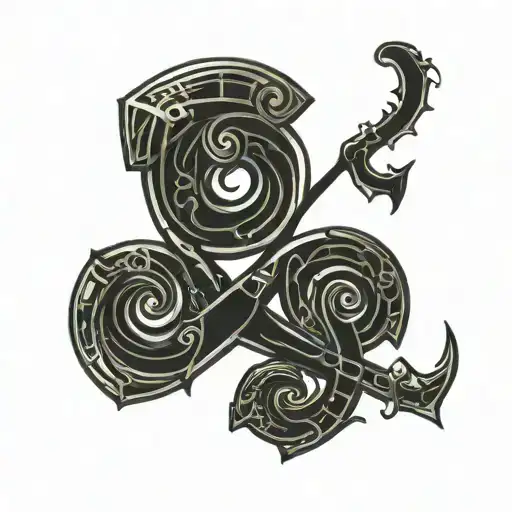 Scottish Triskele Symbol