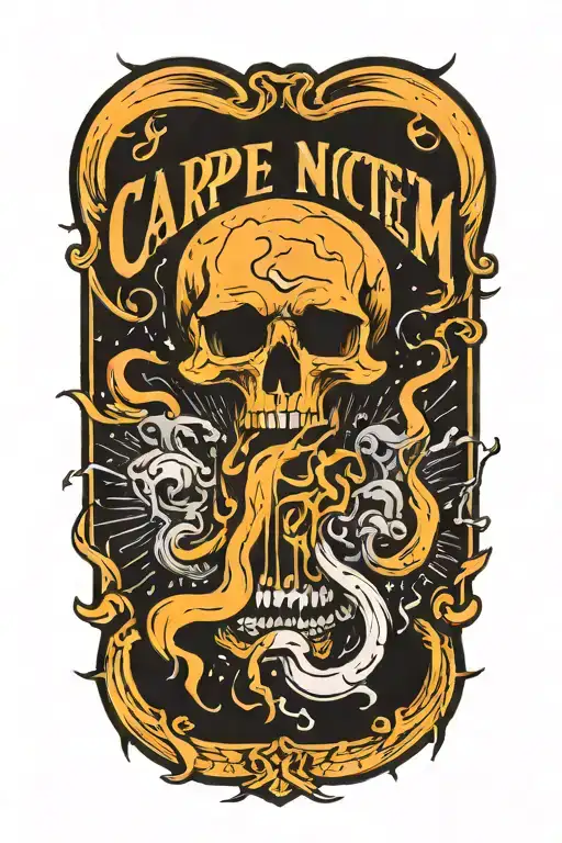 Negative Space Carpe Noctem