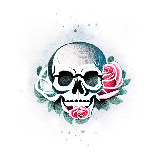 Skull And Roses