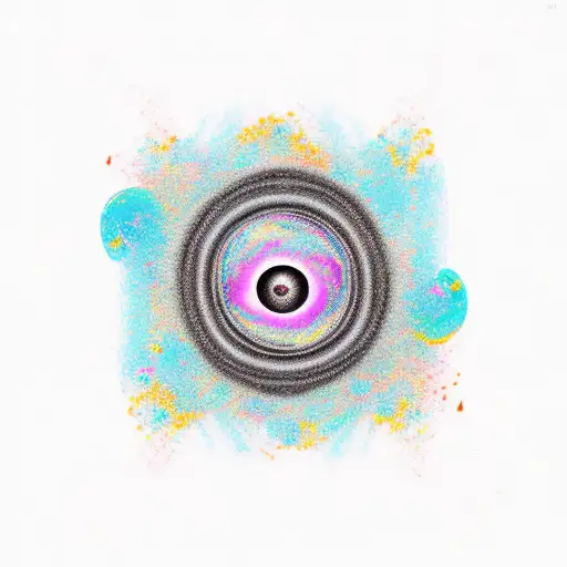 Black Hole With A Heart