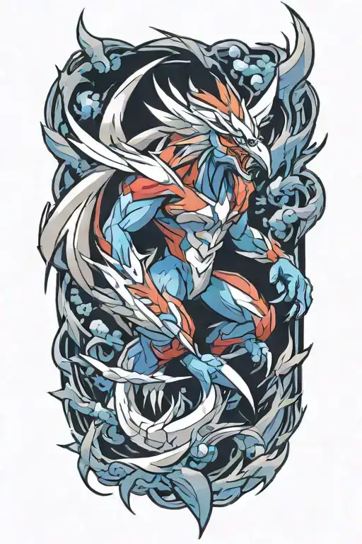 Pokemon Blaziken But Blue