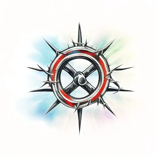 Cross Crown Of Thorns Resurrection